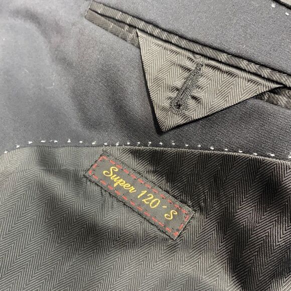 Bassil Hand Tailored Wool Suit Jacket - Picture 8 of 15